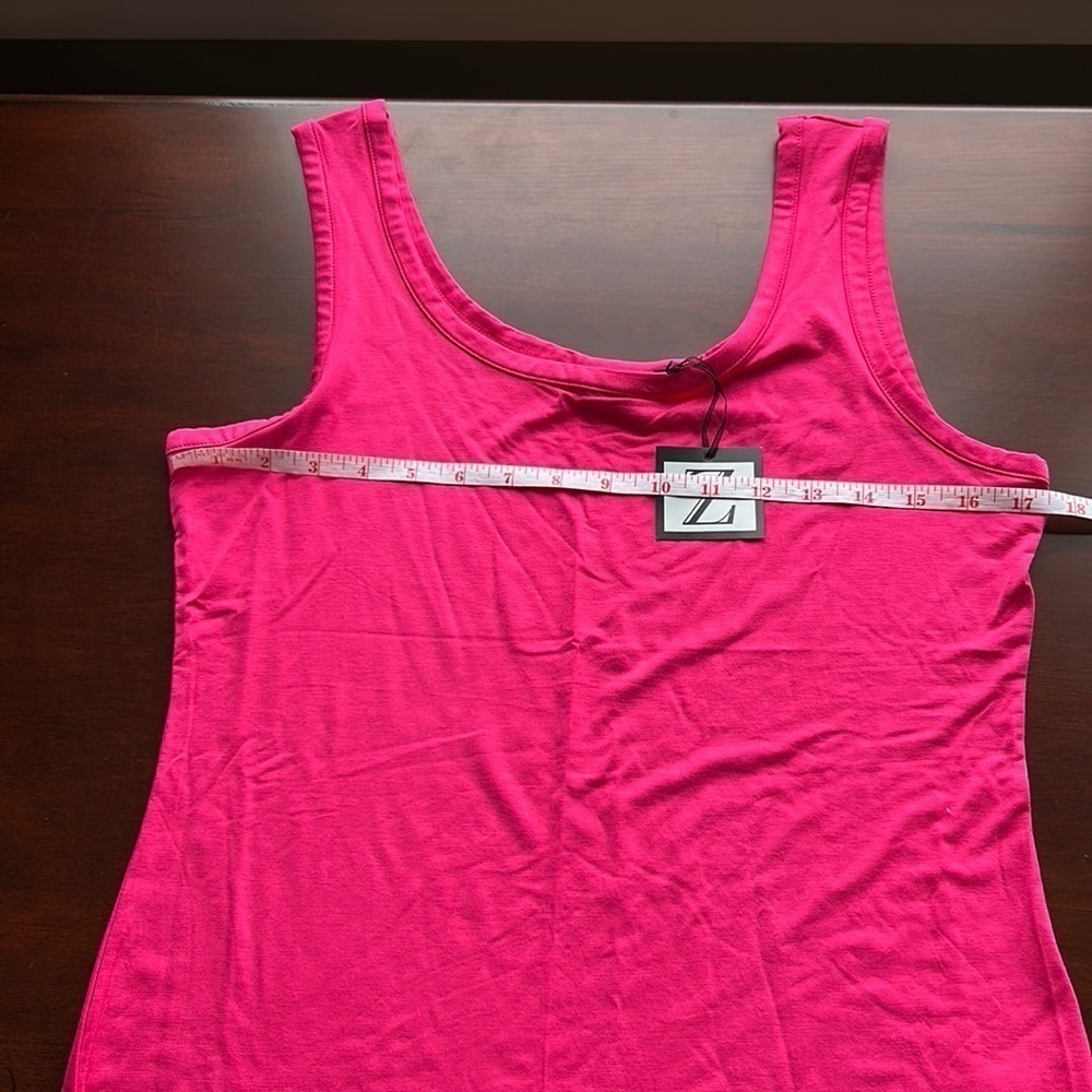 P.B.J  sports pink feminine tank top size Med NWT extremely soft machine wash